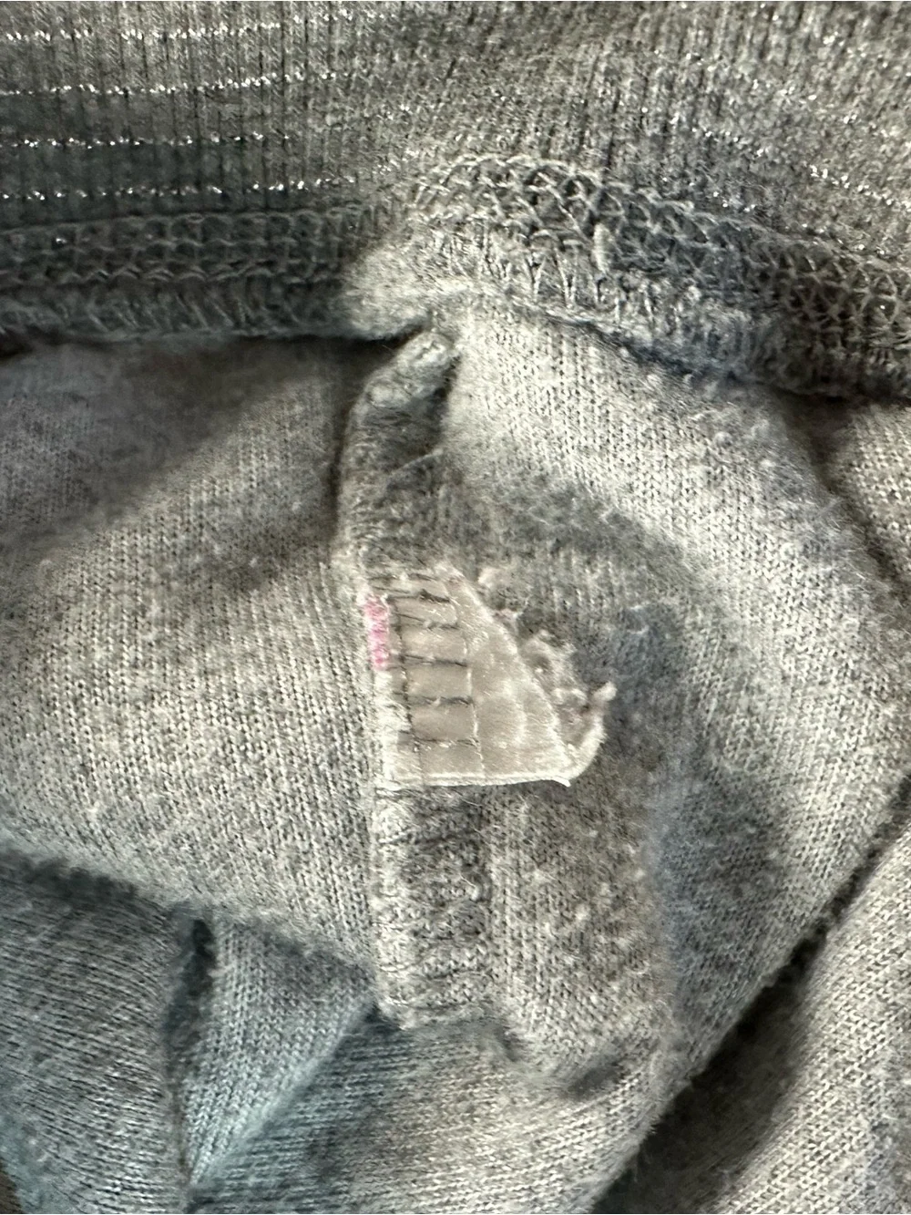 Justice Gray Velour Zip Hoodie with Sequin Heart size 16 girls